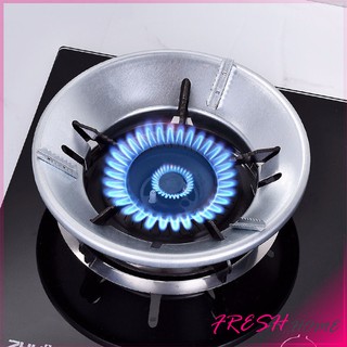 ภาพขนาดย่อของภาพหน้าปกสินค้าแหวนกันลมเตาแก๊ส อุปกรณ์เสริมเตาแก๊สประหยัดพลังงาน Gas stove windproof ring จากร้าน vibool2020 บน Shopee
