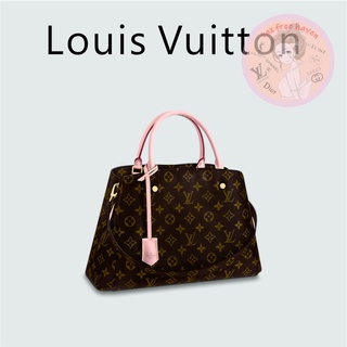 Shopee ลดกระหน่ำ 🔥ของแท้ 100% 🎁Louis Vuitton Brand New MONTAIGNE Medium Handbag