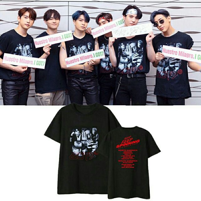 เสื้อgot7-keep-spinning-top