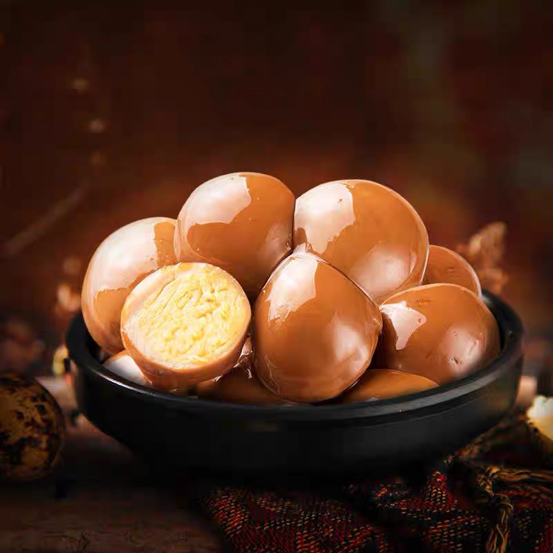 ภาพหน้าปกสินค้าHaoWeiWu ไข่นกกระทาพะโล้ ไข่นกปรุงรสพร้อมทาน 1ซอง3 ลูก好味屋鹌鹑蛋 จากร้าน paopeith บน Shopee