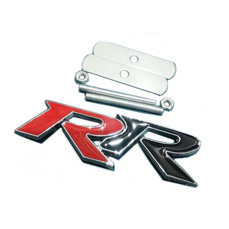 โลโก้-rr-ติดกระจังหน้า-logo-rr-1-ชุด-ติดหน้ากระจัง-พร้อมขายึด-น็อต-แป้น-สามารถติดตั้งได้เลย-งานโลหะ-ตัวแพง