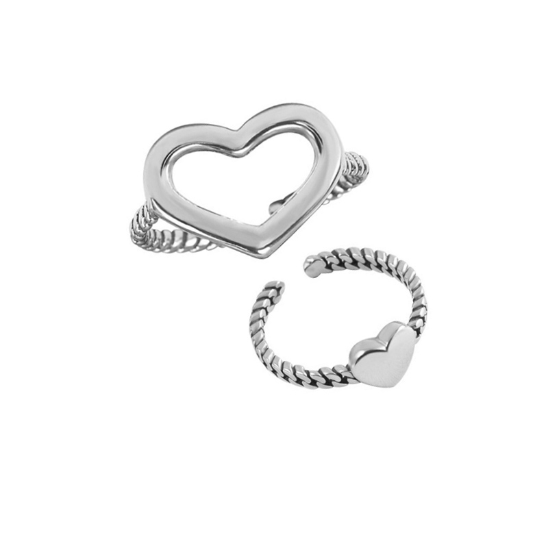 ภาพสินค้าแหวนแฟชั่น ลายหัวใจ แบบเปิด จากร้าน mayshop123.th บน Shopee ภาพที่ 7