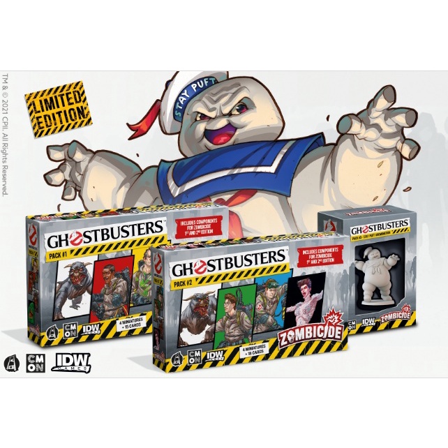 Zombicide Ghostbusters Promo Packs Bundle (Limited Edition) [BoardGame