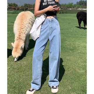 ภาพหน้าปกสินค้าCc jeans #105 กางเกงยีนส์  ขากระบอกใหญ่ สีอ่อน ซึ่งคุณอาจชอบราคาและรีวิวของสินค้านี้