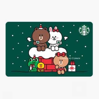 บัตร Starbucks® ลาย LINE FRIENDS / บัตร Starbucks® (บัตรของขวัญ / บัตรใช้แทนเงินสด)