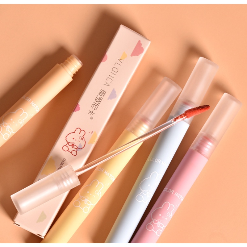 vlonca-clouds-bear-air-lip-glaze-ลิปสติกเนื้อแมทกำมะหยี่
