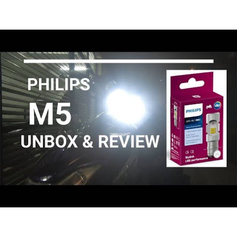 หลอดไฟหน้า-philips-led-m5-รุ่น-ultinon-essential-moto-แบบ-2-เขี้ยว