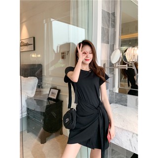 Rosie🌹020🌹มินิเดรสผูกไขว้หน้า Mini dress 👗