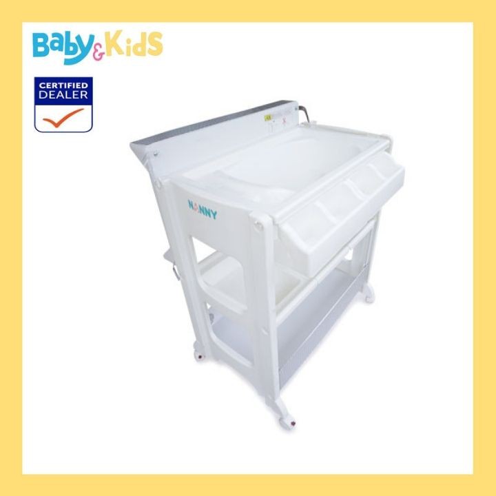 nanny-โต๊ะอาบน้ำ-โต๊ะอาบน้ำเด็กพร้อมเบาะเปลี่ยนผ้าอ้อม-3in1-baby-shower-table-with-cushion-changing-diaper-3in1