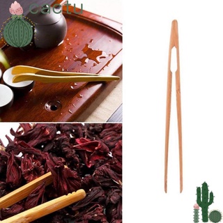 สินค้า Cactu ใหม่ ที่คีบชา อาหาร เบคอน น้ําตาล สลัด แบบไม้ไผ่
