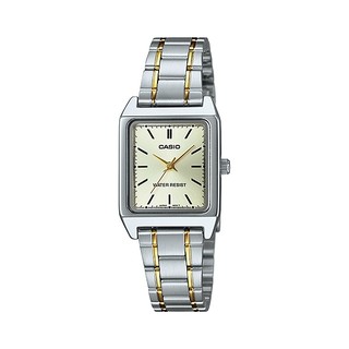 Casio Standard นาฬิกาข้อมือผู้หญิง สายสแตนเลส 2 กษัตริย์ รุ่น LTP-V007SG-9EUDF,LTP-V007SG-9E,LTP-V007SG