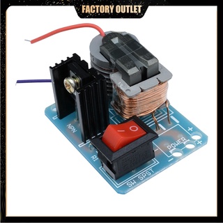 เครื่องกําเนิดไฟฟ้าอินเวอร์เตอร์แรงดันสูง 15KV หัวเทียนอาร์คคอยล์จุดระเบิดชุด DIY