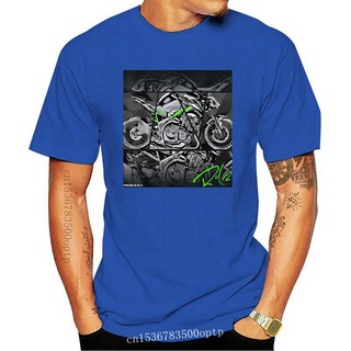 [100% Cotton] เสื้อยืดลําลอง แขนสั้น คอกลม พิมพ์ลาย Ridezza Motorcycle Z900 เข้ากับทุกการแต่งกาย สําหรับผู้ชาย 183242