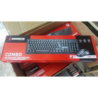 สินค้า Keyboard+mouse Usb Set ชุดคีบอร์ดเมาส์ GMK-101 / GMK-102 Gearmaster