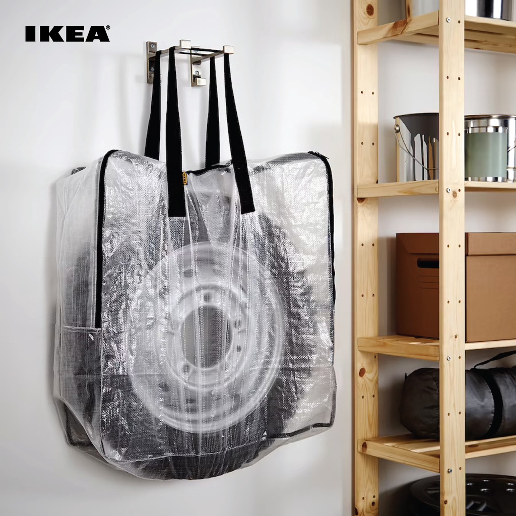 ikea-อิเกีย-dimpa-กระเป๋าใบใหญ่มีซิบรูด