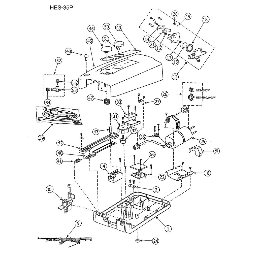 ภาพหน้าปกสินค้าHitachi อะไหล่ เครื่องทำน้ำอุ่น รุ่น HES-35Pชิ้นส่วน งานช่าง งานซ่อม อุปกรณ์ PART HES35P ศูนย์บริการ อะไล่แท้