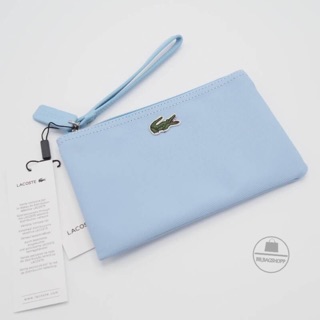 Lacoste Clutch Bag สีฟ้า (outlet)