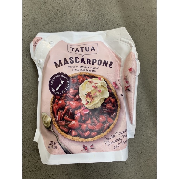 ภาพหน้าปกสินค้าTatua Mascarpone Cheese ขนาด 500g จากร้าน pormin123 บน Shopee