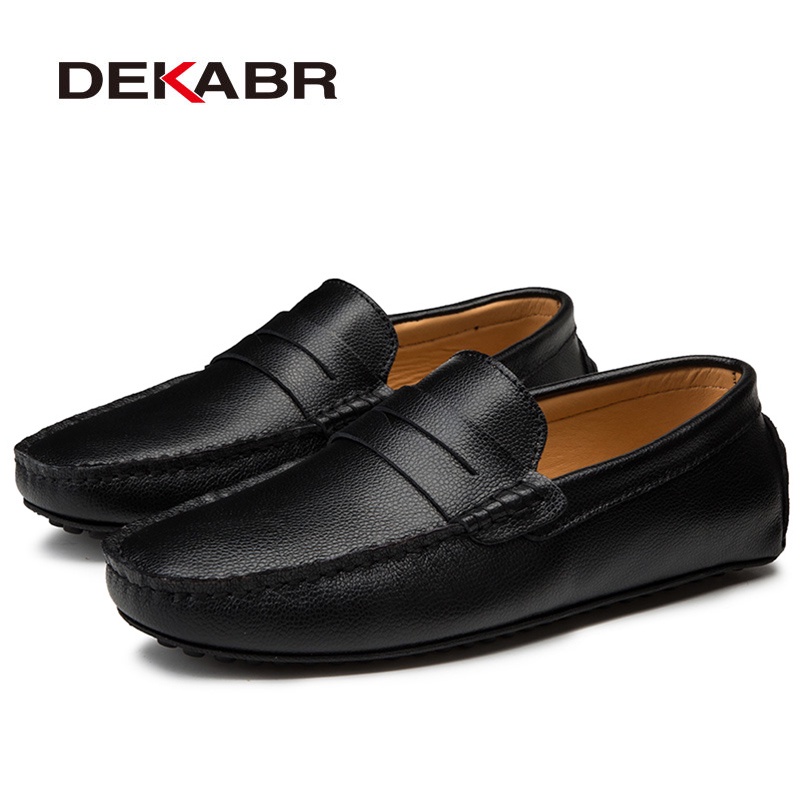 dekabr-รองเท้าโลฟเฟอร์ลําลอง-หนังวัวแท้-ส้นแบน-ขนาดใหญ่-แฟชั่นสําหรับผู้ชาย-ไซซ์-38-49