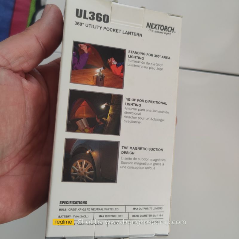 genuine-ไฟฉาย-nextorch-ul360-pocket-lantern-แบบหมุนได้-360องศา