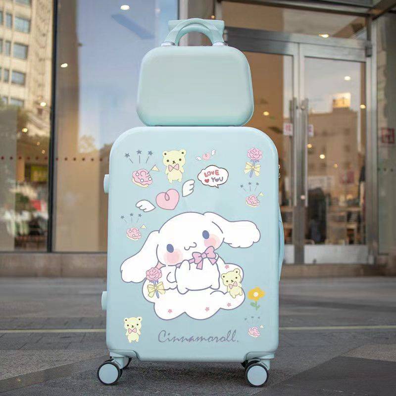 กระเป๋าเดินทางกระเป๋าเป้นญี่ปุ่นสดและน่ารักสำหรับเด็ก