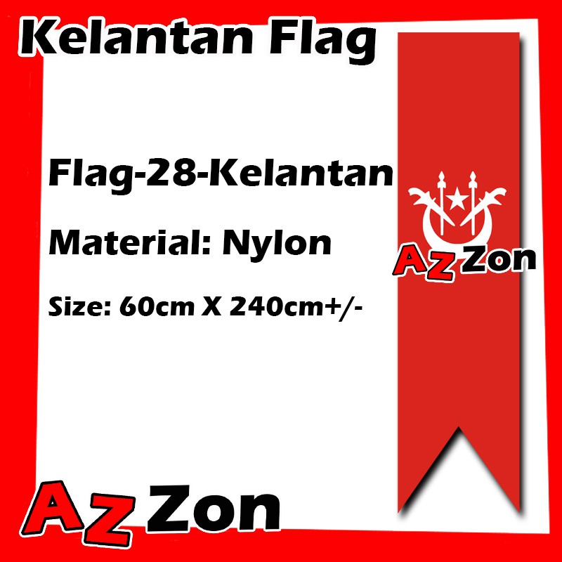 ธงชาติกลันตัน-ไนล่อน-ขนาด-2x8-ฟุต-60x240-ซม