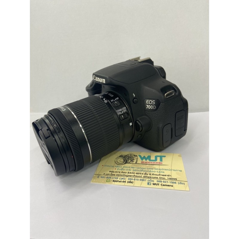 CANON EOS 700D+ LENS CANON1855mm stm Shopee Thailand
