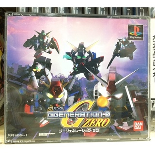 สินค้า แผ่นแท้ [PS1] SD Gundam G Generation Zero (Japan) (SLPS-02200~2 | 03206~7) 0 Kidou Senshi Mobile Suit