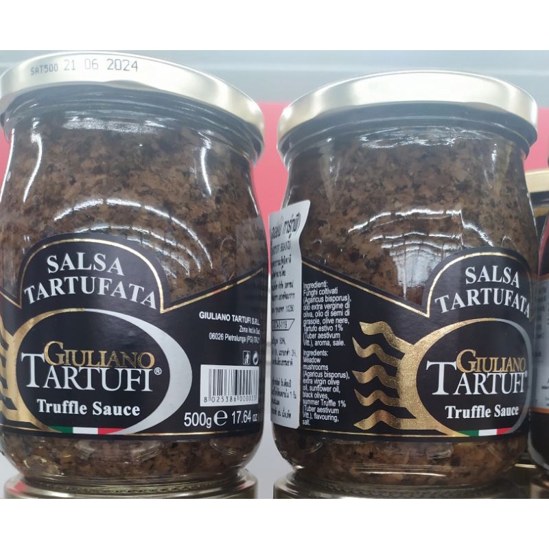 giuliano-truffle-sauce-ซอสเห็ดทรัฟเฟิล-ตรา-จูเลียโน่-นำเข้าแท้100-จากอิตาลี่-1ขวด-500g