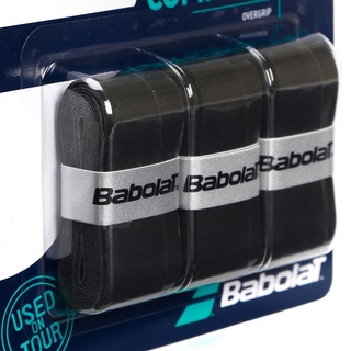 ภาพขนาดย่อของภาพหน้าปกสินค้าBabolat เทปพันด้าม/กริ๊ปพันด้ามไม้เทนนิส Pro Tour x3 Overgrips Tape Racket Tennis (4สี) จากร้าน apxofficial บน Shopee ภาพที่ 5