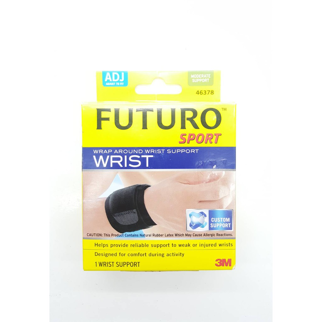 FUTURO Wrap Around Wrist Support Free Size ฟูทูโร่ พยุงข้อมือ Shopee