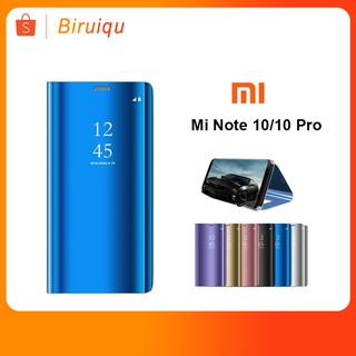 【เคสโทรศัพท์มือถือแบบพลิกตั้งได้สําหรับ Xiaomi Note10 / Xiaomi Note 10 Pro Note10Pro Mi