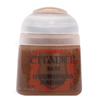 Citadel : BASE: MOURNFANG BROWN (12ML) สีอะคริลิคสำหรับทาโมเดล