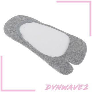 [Dynwave2] ถุงเท้าผ้าฝ้ายกันลื่นสีเบจสําหรับผู้หญิง