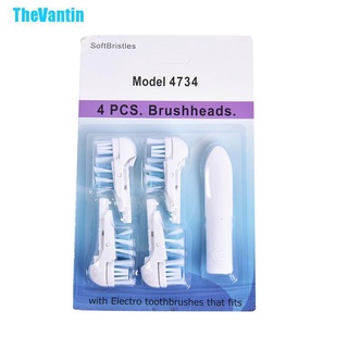 ภาพหน้าปกสินค้า(Thevantin) หัวแปรงสีฟัน แบบเปลี่ยน สําหรับ Oral-B Cross Action Power Dual Clean Brush 4 ที่เกี่ยวข้อง