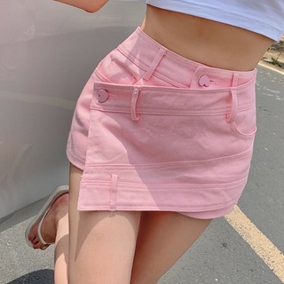 ภาพหน้าปกสินค้าTheyourlooks ♡ พร้อมส่ง Pink heart skirt pants กระโปรงกางเกง สีชมพู น่ารักมาก 👀💖 (TYL464) ที่เกี่ยวข้อง