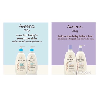 สินค้า Aveeno, Baby, Daily Moisture Lotion, Fragrance Free, 18 fl oz (532 ml)