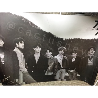 โปสเตอร์ อัลบั้ม Got7 7for7 present ของแท้ พร้อมส่ง