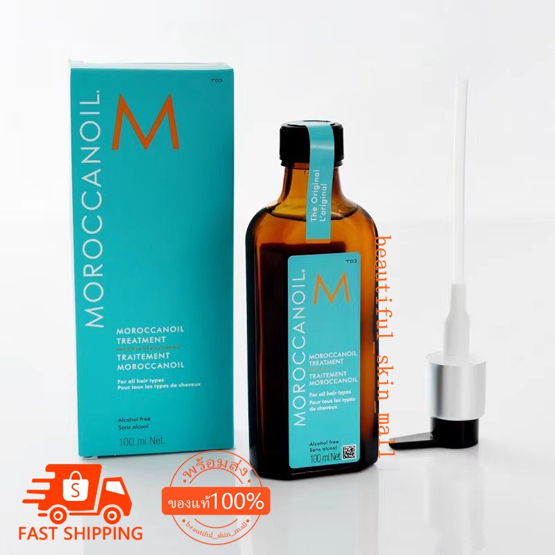 moroccanoil-โมรอคแคนออยล์-ทรีทเมนท์บำรุงผม-สูตรออริจินัล-100ml-สำหรับทุกสภาพผม-moroccanoil-treatment