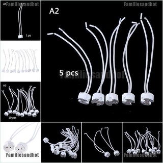 ฐานซ็อกเก็ตเชื่อมต่อหลอดไฟ 1/5/10 ชิ้น mr 16 gu 5.