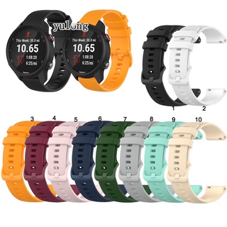 ภาพหน้าปกสินค้าสายนาฬิกาซิลิโคนสำหรับ Garmin Forerunner 645 245 เพลง ที่เกี่ยวข้อง