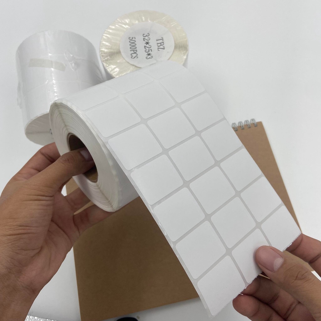 สติ๊กเกอร์บาร์โค้ด-3-2x2-5-cm-5000-ดวง-ใช้คู่กับหมึกริบบอน-แกน-1-5นิ้ว-สติ๊กเกอร์พิมพ์บาร์โค้ด-barcode-sticker