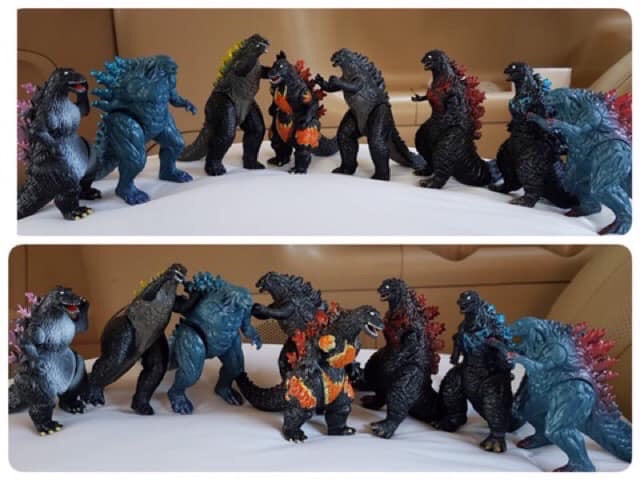 โมเดลก็อตซิลล่า-8-ตัว-godzilla-8-pcs-set