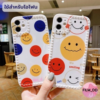 -พร้อมส่งในไทย- เคสโทรศัพท์  เคสTPU  เคสไอโฟน  ลายอมยิ้มหลากสี ใช้สำหรับIPทุกรุ่น #995