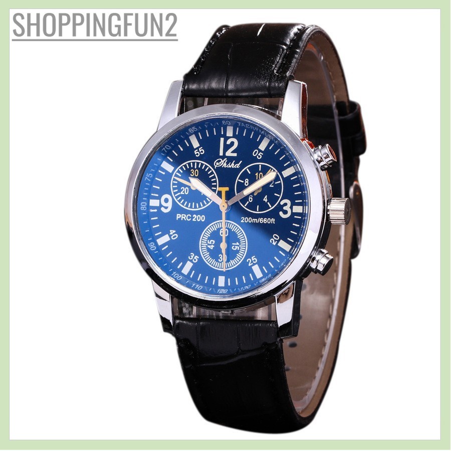 ภาพหน้าปกสินค้านาฬิกาควอตซ์ธุรกิจแฟชั่น จากร้าน shoppingfun2.th บน Shopee