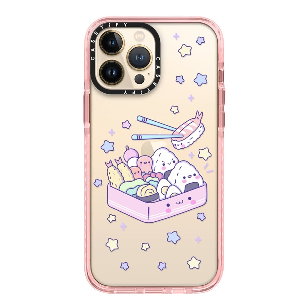 พร้อมส่ง-13promax-casetify-happy-bento-by-beckycas-impact-case