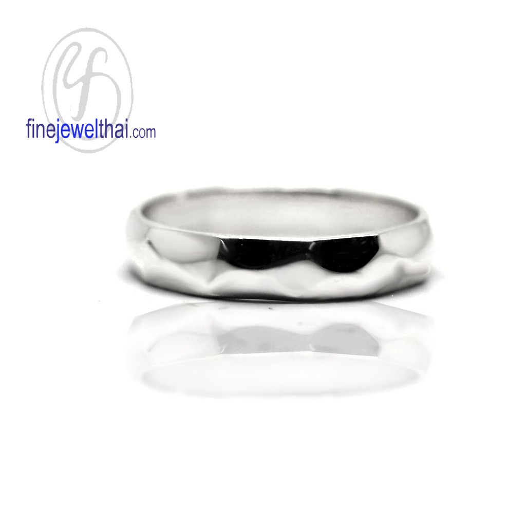 finejewelthai-แหวนคู่-แหวนเกลี้ยง-แหวนเงินแท้-couple-silver-ring-gift-set90