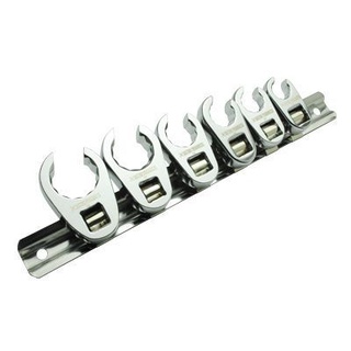 หัวประแจปากตาย 3/8DR เบอร์ (MM) 10 12 13 14 17 19 มม. 12PT 12 เหลี่ยม( 3/8Dr Flare Nut Wrench 12Pt 6Pcs Set mm )