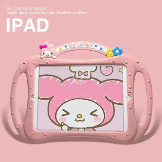 iPad case การ์ตูน น่ารัก Melody ipad pro 9.7 pro 10.5 Gen4 Gen5 Gen7 10.2 เคสiPad,Air3 Air4 Mini4 5 11pro2018 เคสซิลิโคน