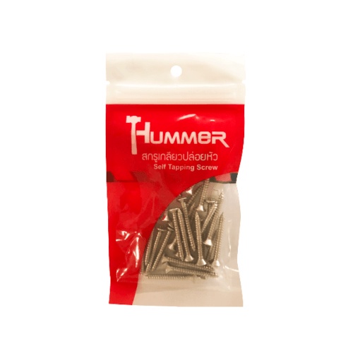 hummer-สกรูเกลียวปล่อยหัว-f-hm7114-ขนาด-7x1-1-4-25ตัว-แพ็ค